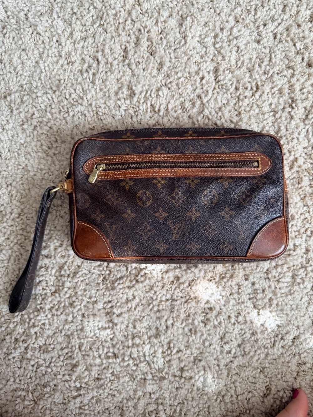 Louis Vuitton Monogram Vintage Wristlet/Clutch
